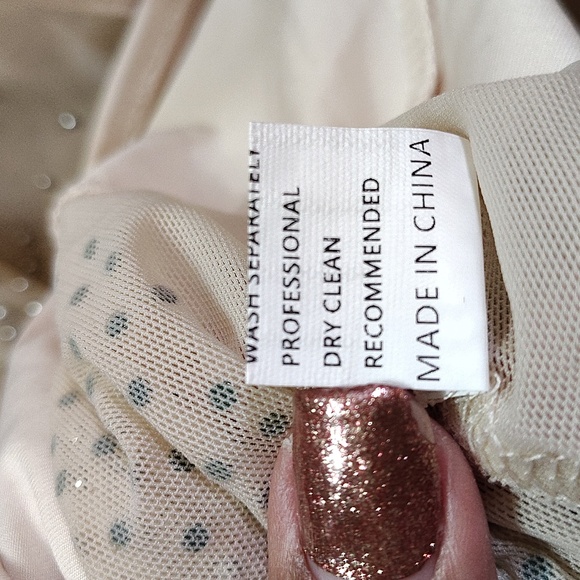 Sheer Rhinestone Bodysuit 2XL - Picture 8 of 8